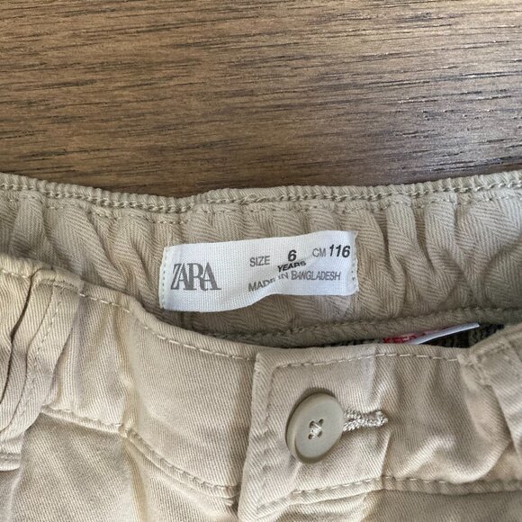 NWT ZARA Kids Chino Pants - Picture 6 of 6